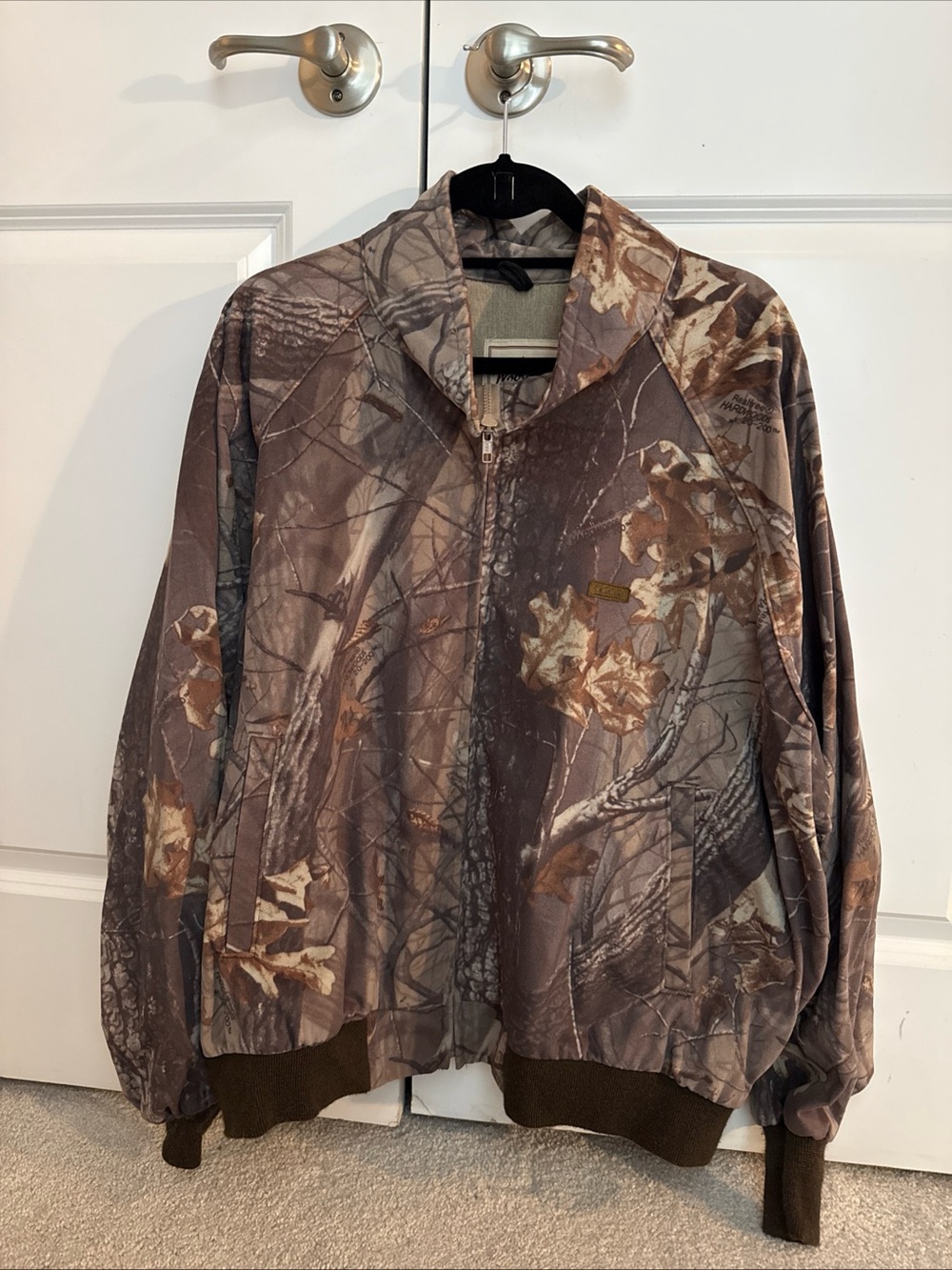 Vintage Woolrich Camo Bomber